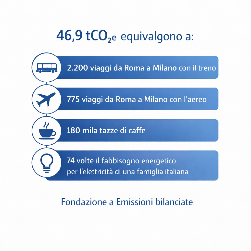 Progetto “Fondazione a Emissioni bilanciate”